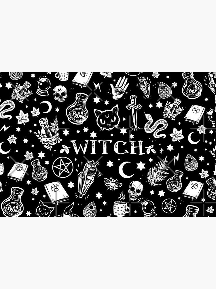 WITCH PATTERN 2 by medusadollmaker