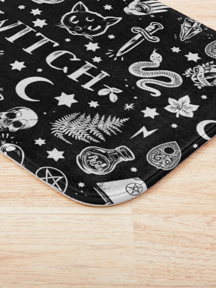 Alternate view of WITCH PATTERN 2 Bath Mat
