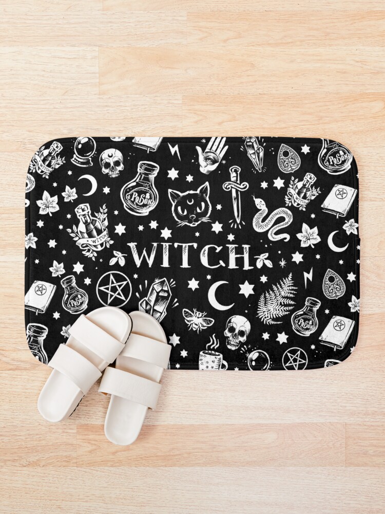 Alternate view of WITCH PATTERN 2 Bath Mat