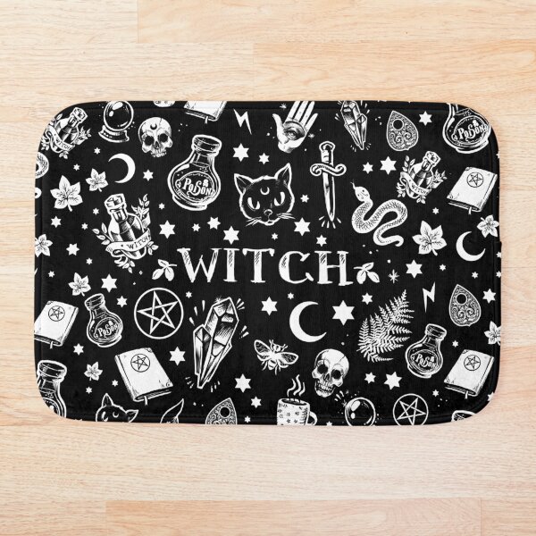 WITCH PATTERN 2 Bath Mat