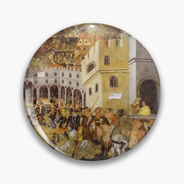 Item preview, Medieval scene designed and sold by Vintage Designs +.
