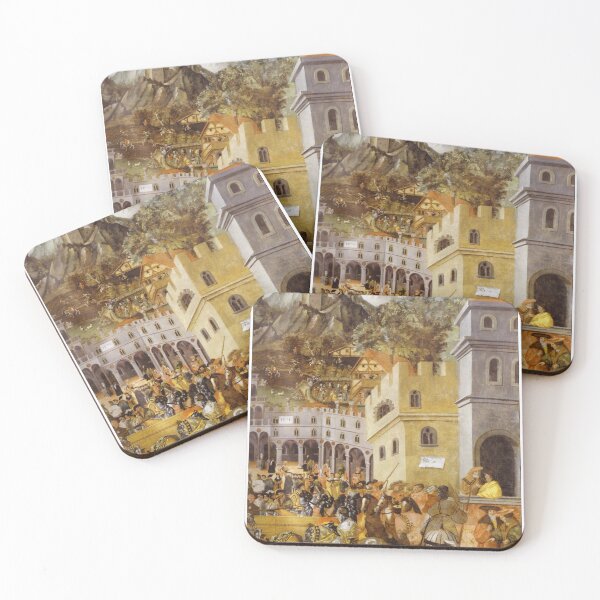 Item preview, Medieval scene designed and sold by Vintage Designs +.