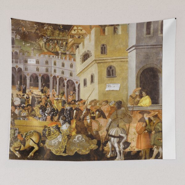 Item preview, Medieval scene designed and sold by Vintage Designs +.