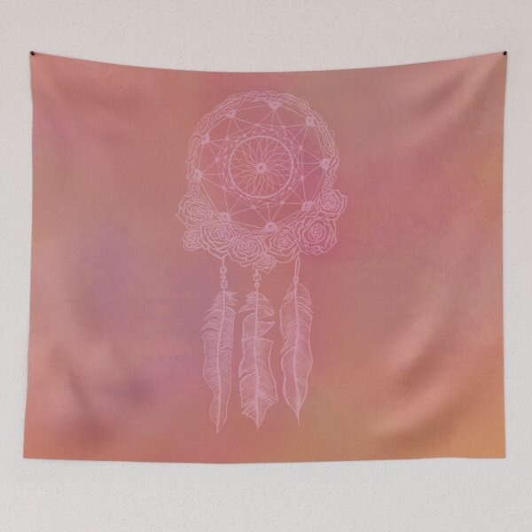 Item preview, Terracotta Rose Dreamcatcher designed and sold by IZiets.