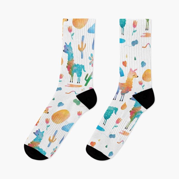 Item preview, Rainbow Llamas designed and sold by Karin Taylor.