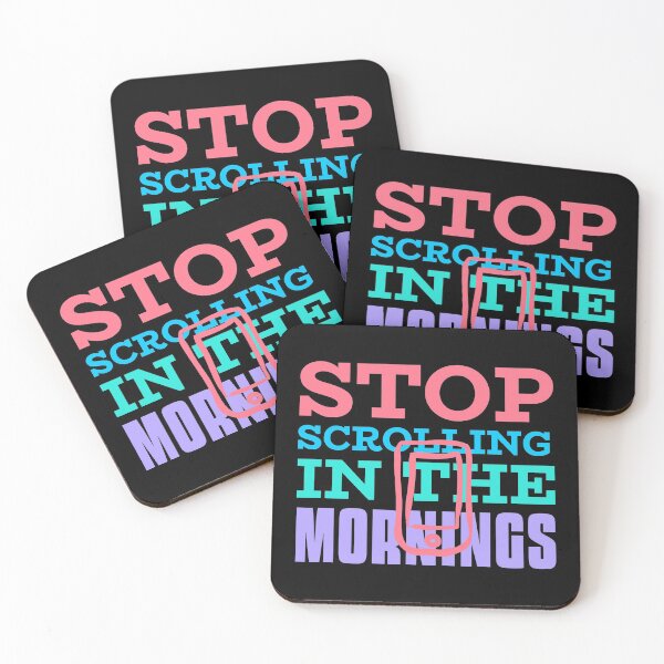 Item preview, Stop scrolling the mornings Digital Detox designed and sold by cathelkav.