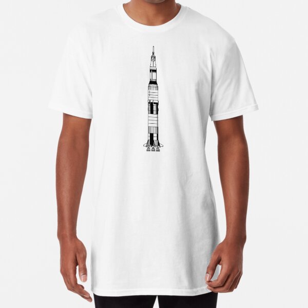 saturn v rocket t shirt