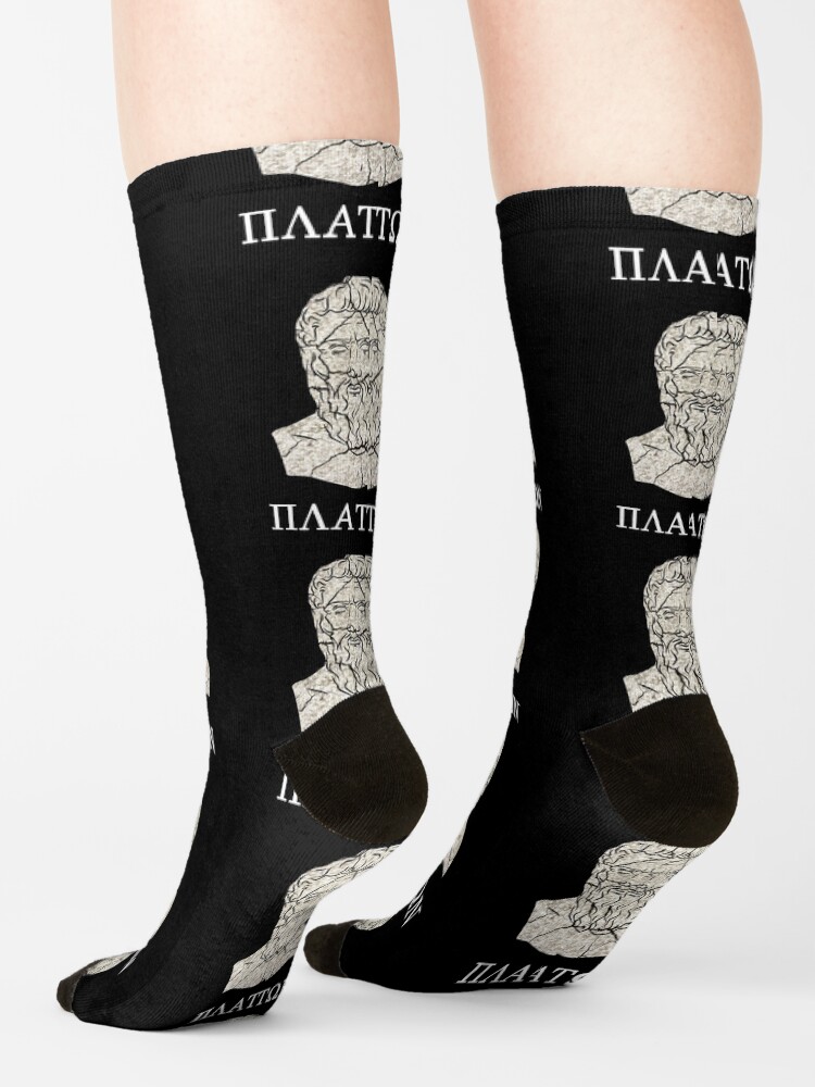 "Plato Greek Philosopher" Socks for Sale by GRART Redbubble