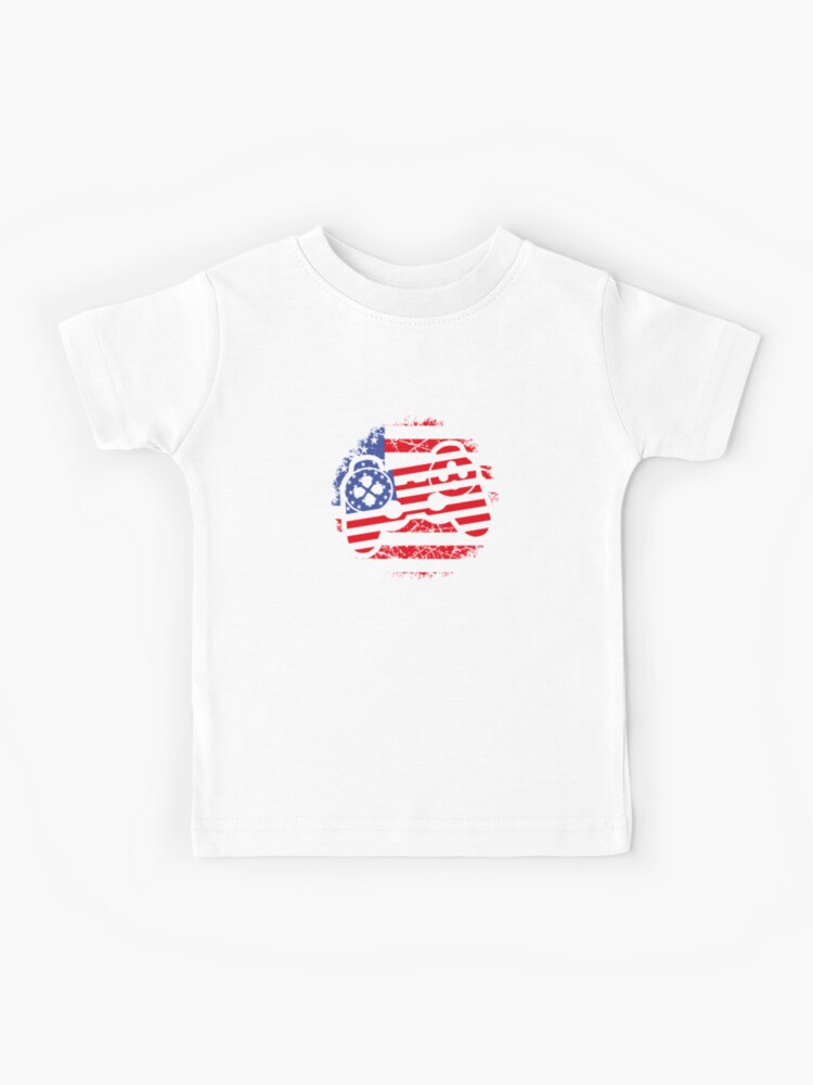 Gamer Birthday Gift Console Controller American Flag Patriot Video Gamer Patriotic Birthday Gift Usa Flag Shirt Kids T Shirt By Happiestperson Redbubble - patriots shirt template african american roblox