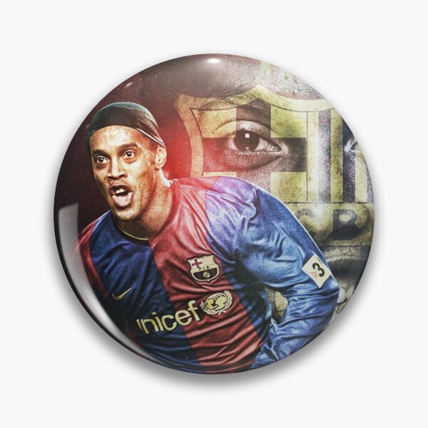 Ronaldinho Custom Pin Buttons