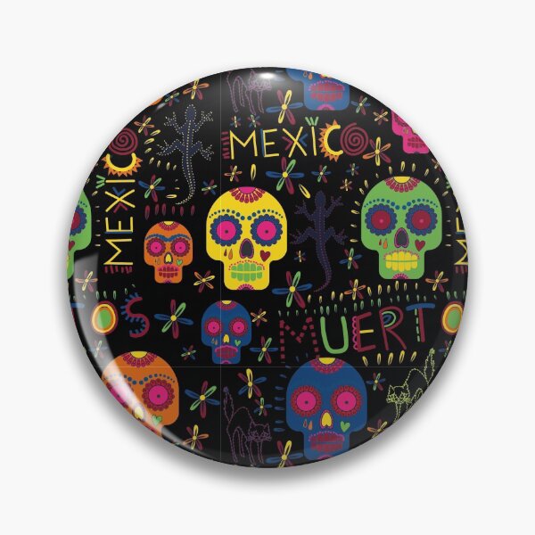 Item preview, Día de los Muertos Halloween gift, Day of the Deads, halloween colorful skull, halloween neon, halloween skull, halloween mexico, witch, spooky designed and sold by Lady Bruniere.