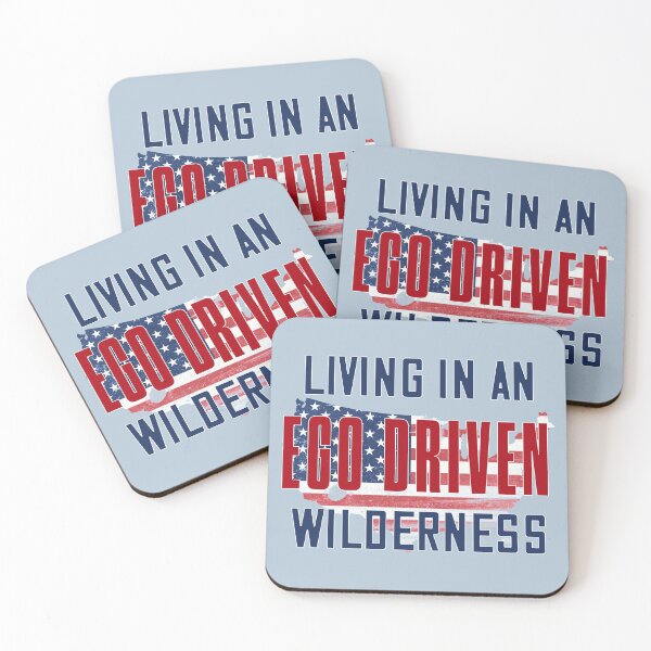 Item preview, Living in an ego driven wilderness designed and sold by bluehair.