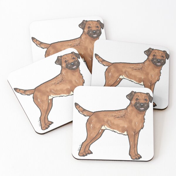 Item preview, Border Terrier dog designed and sold by SheWolfey.