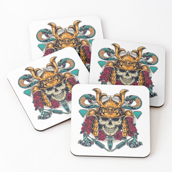 Item preview, Golden Samurai Tattoo designed and sold by Vector Scout Lab.