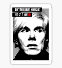 Andy Warhol Sticker