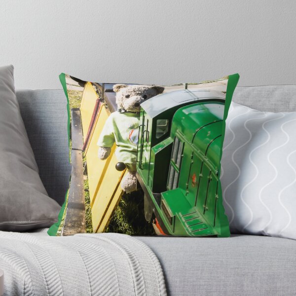 JoJo Bear the train Driver Throw Pillow