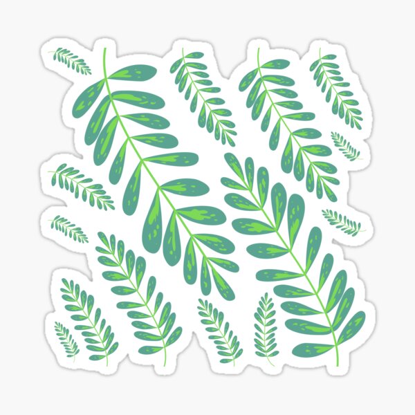 Leaf and Love Sticker