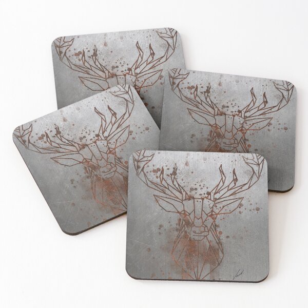 Item preview, Rust low poly Deer by Vart designed and sold by vartstudio.