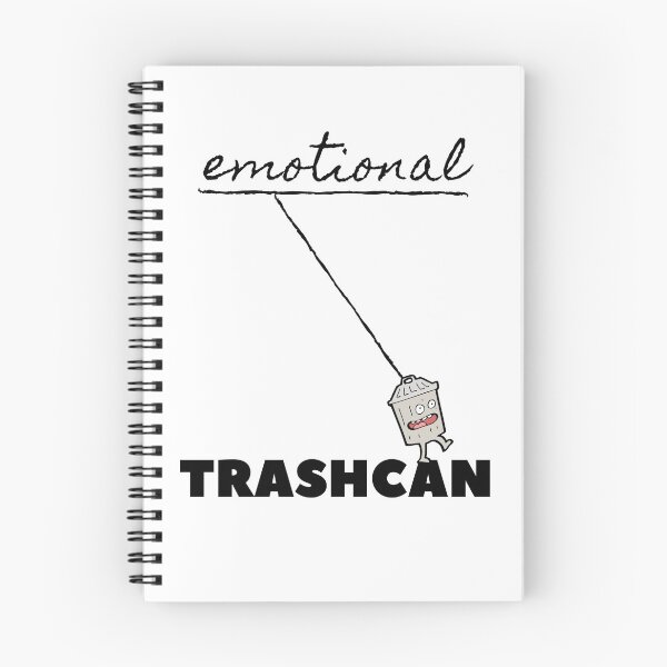 Item preview, Emotional Trashcan designed and sold by BettinaNemes.