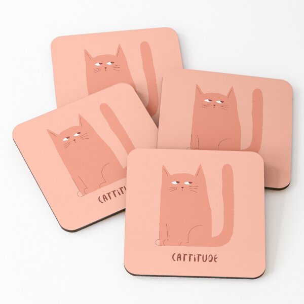 Item preview, Cattitude Cat Attitude designed and sold by AlessiaJD.