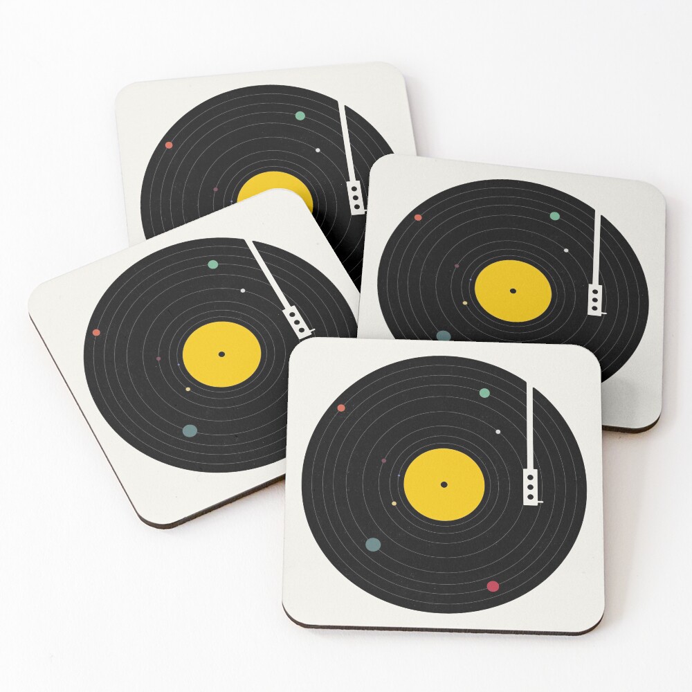 Music Everywhere Coasters (Set of 4)