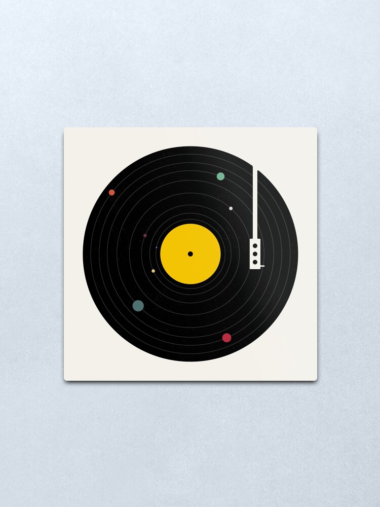 Alternate view of Music Everywhere Metal Print