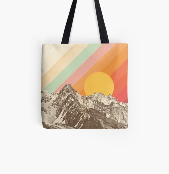 Mountainscape #1 All Over Print Tote Bag