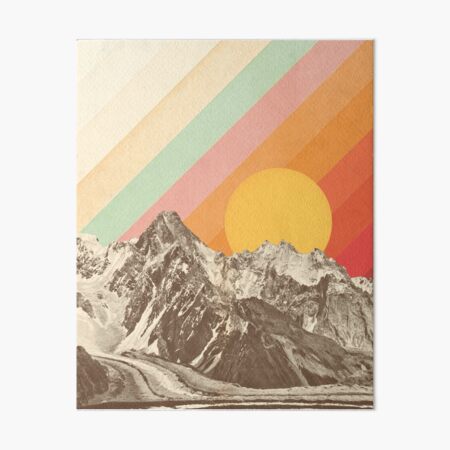 Mountainscape #1 Art Board Print