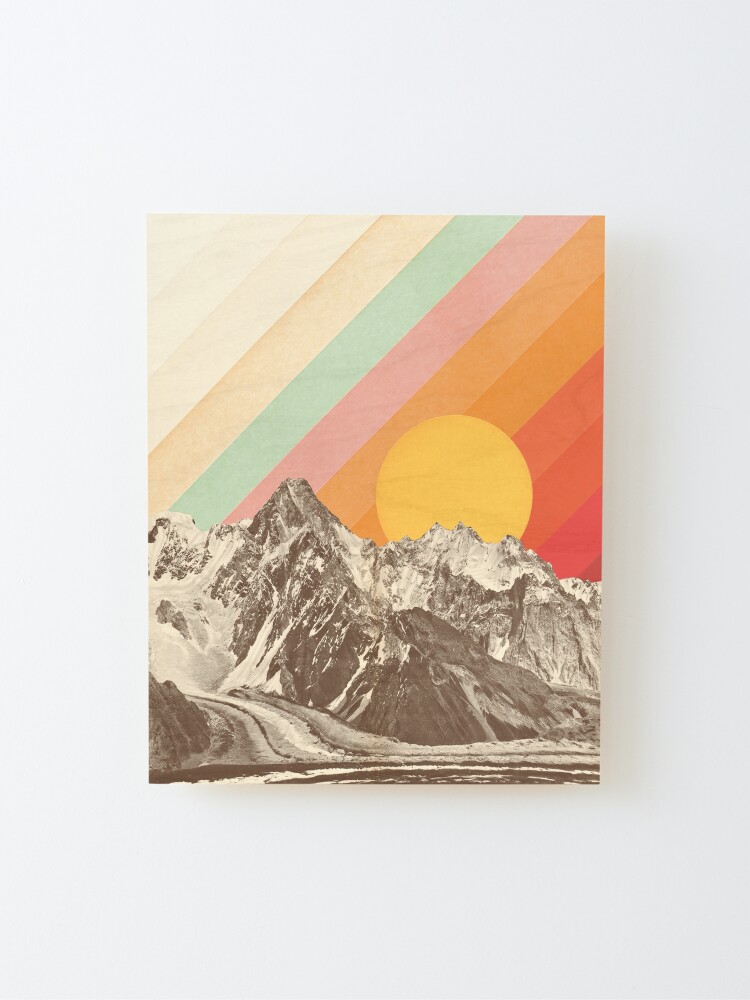 Alternate view of Mountainscape #1 Mounted Print