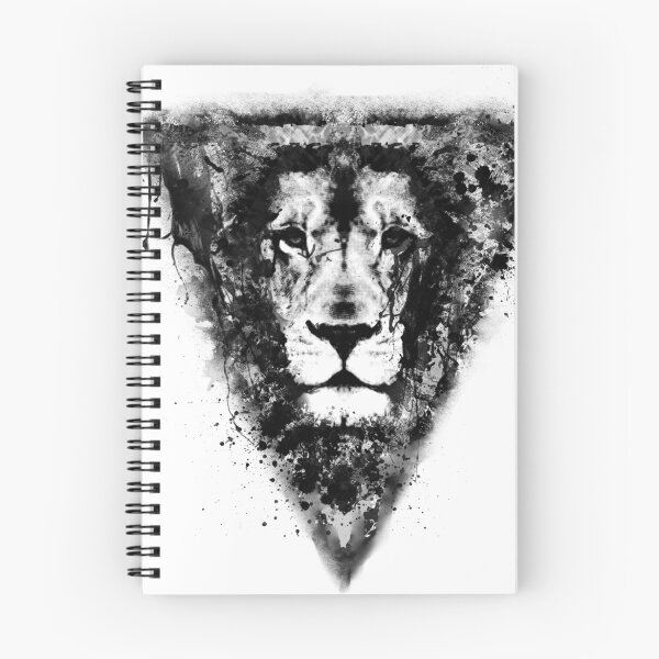 Item preview, Cool Lion Head Design in Black Ink designed and sold by Sebastian Stadler.