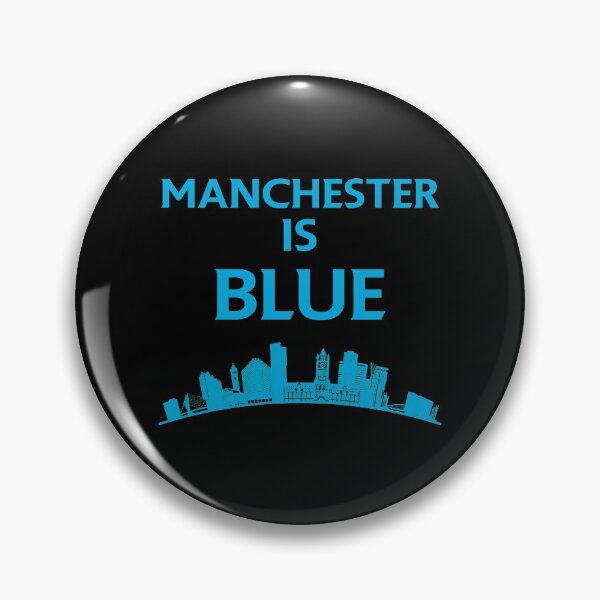 Item preview, Manchester is Blue City designed and sold by ideasfinder.