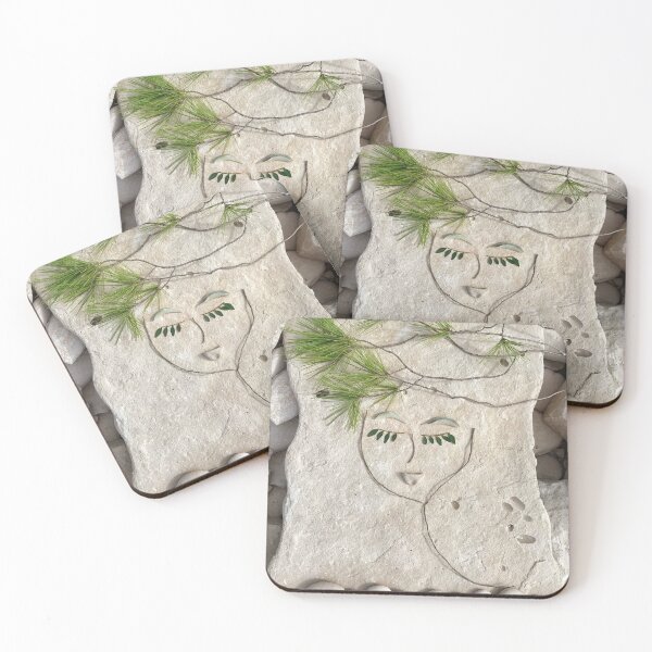 Item preview, Bisera, beach girl form Vis island,  nature art,  designed and sold by Sonja Prosen.