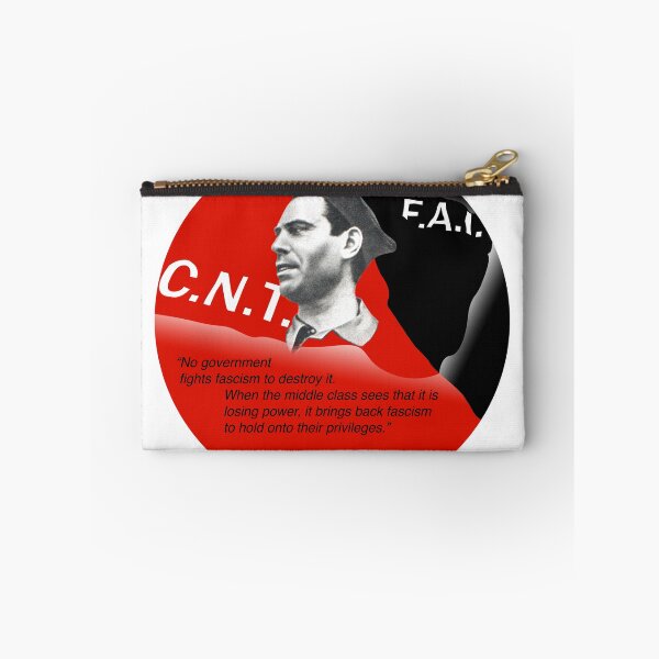 Item preview, Durutti Anti Fascist quote CNT FAI designed and sold by radLeft.