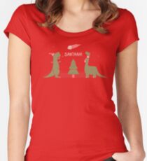 Merry Extinction Women's Fitted Scoop T-Shirt