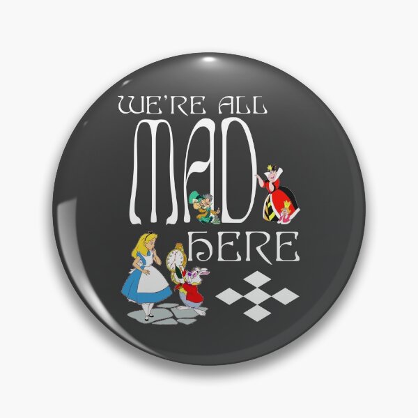 Item preview,   Alice In Wonderland All Mad Hatter Queen Rabbit Tea Party Fans  designed and sold by TopTeeShop.