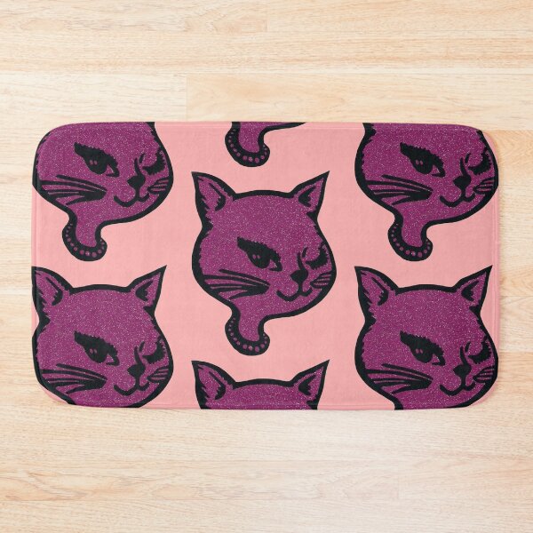 Item preview, Winking Cat Pink designed and sold by MohrCreations.