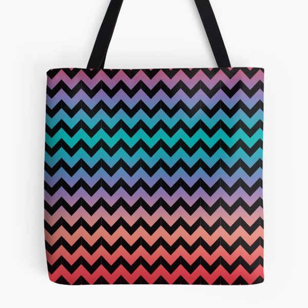 Item preview, Colorful Chevron Stripes Pattern designed and sold by semas.