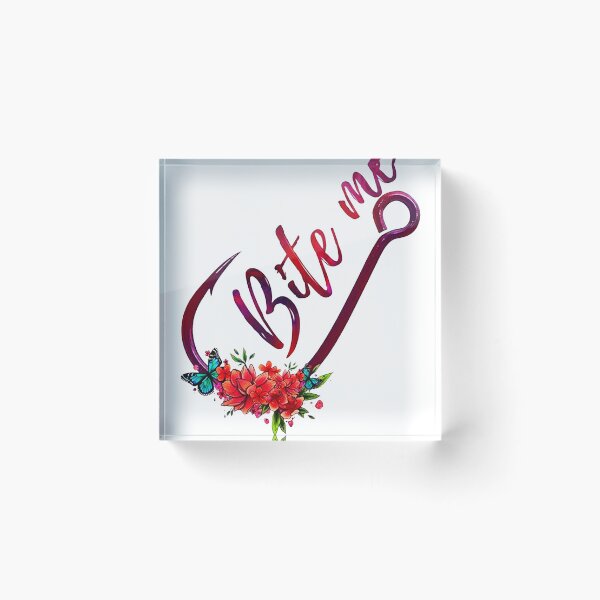 Item preview, Bite me hooker flower fishing  designed and sold by PhillipAlvarez.