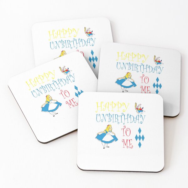 Item preview, Alice Happy Unbirthday To Me Mad Hatter Rabbit Tea Party Fans Vintage Literary Gifts designed and sold by TopTeeShop.