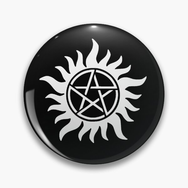 Item preview, Supernatural Anti-possessionTattoo in white designed and sold by MohrCreations.