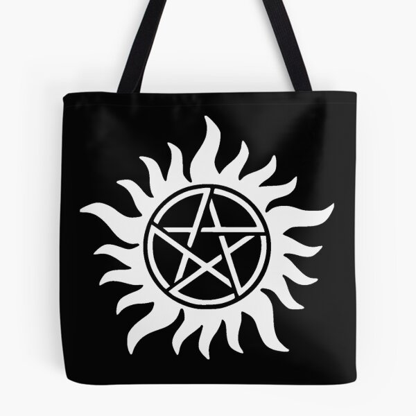 Item preview, Supernatural Anti-possessionTattoo in white designed and sold by MohrCreations.