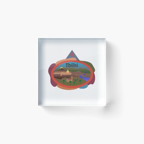 Item preview, Tbilisi, Georgia. Flat Art Design designed and sold by Davey's Designs.