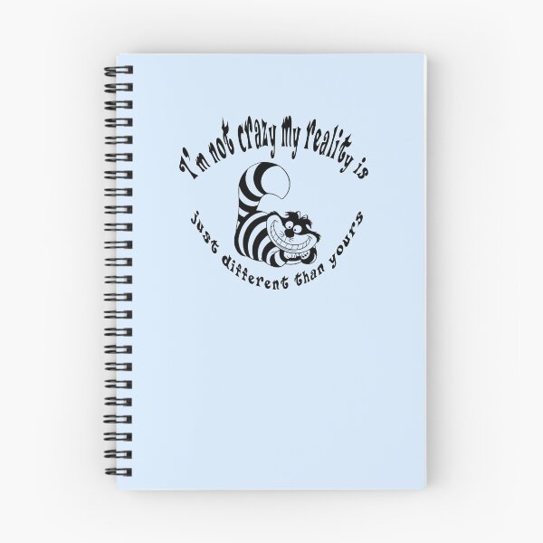 Item preview, Alice Cat I Am Not Crazy Tea Party Fans Vintage Literary Gifts designed and sold by TopTeeShop.