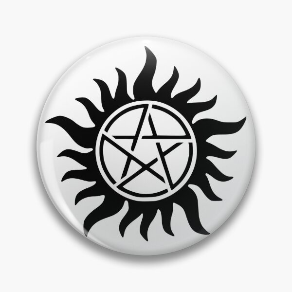 Item preview, Supernatural Anti-possessionTattoo in black designed and sold by MohrCreations.