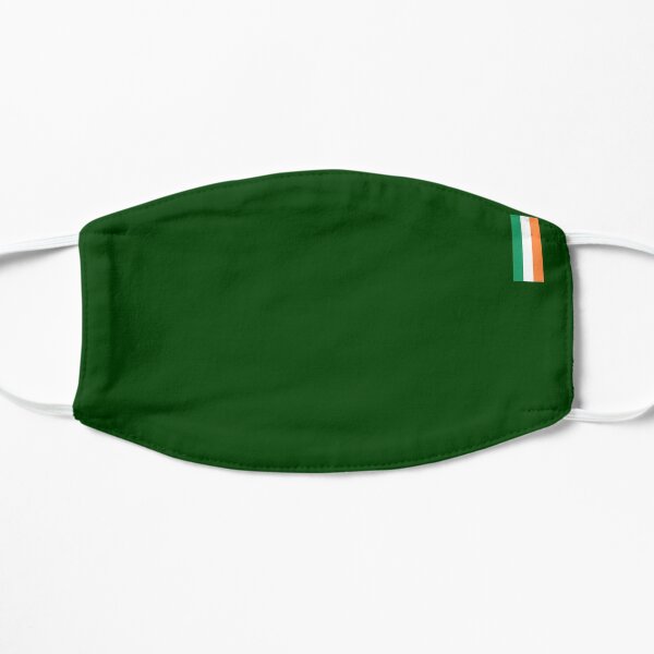 Simple Irish Flag Flat Mask