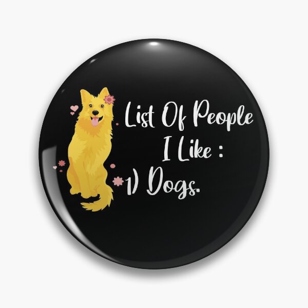 Item preview, List Of People I Like Dogs designed and sold by SoufStore.