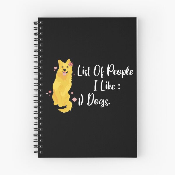 Item preview, List Of People I Like Dogs designed and sold by SoufStore.