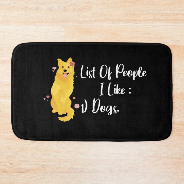Item preview, List Of People I Like Dogs designed and sold by SoufStore.