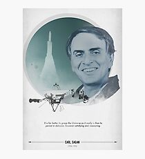 Carl Sagan Poster Photographic Print