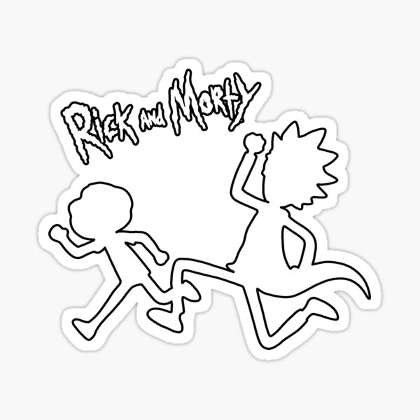 Free Free 129 Rick And Morty Svg Black And White SVG PNG EPS DXF File